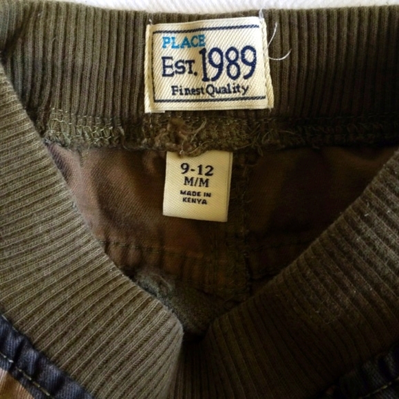 children's place camo cargo pants 12 months - Picture 3 of 6